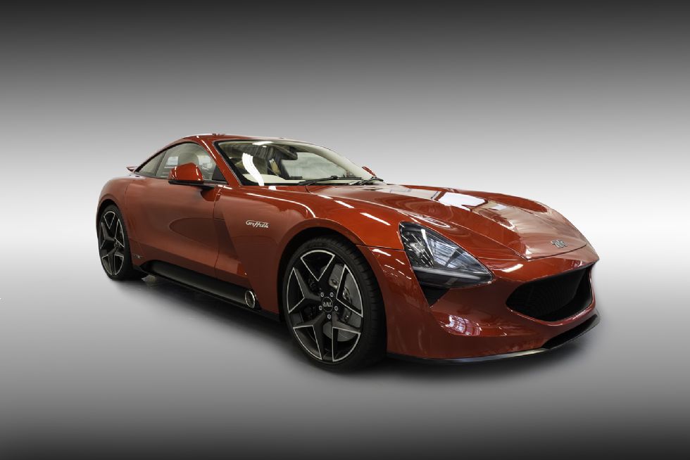 TVR testira z Griffithom
