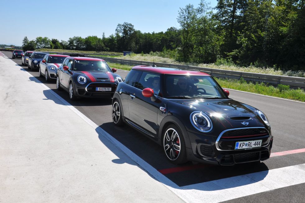 Z Miniji John Cooper Works na stezi