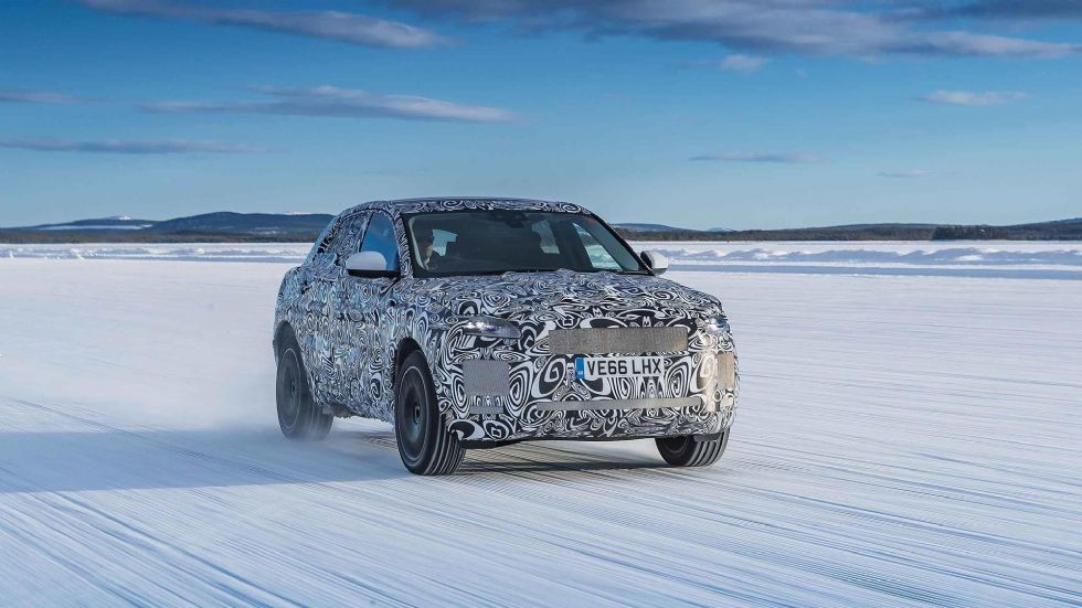 Jaguar E-Pace od -40 do +48 stopinj