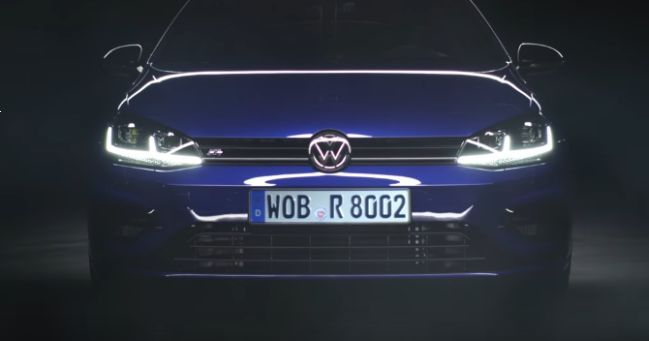 VW Golf R z izpuhom Akrapovič