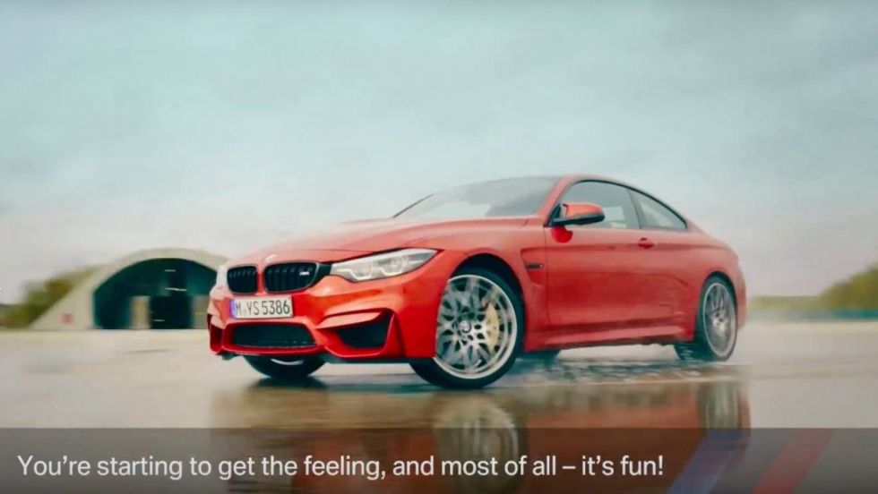Učenje driftanja z BMW M