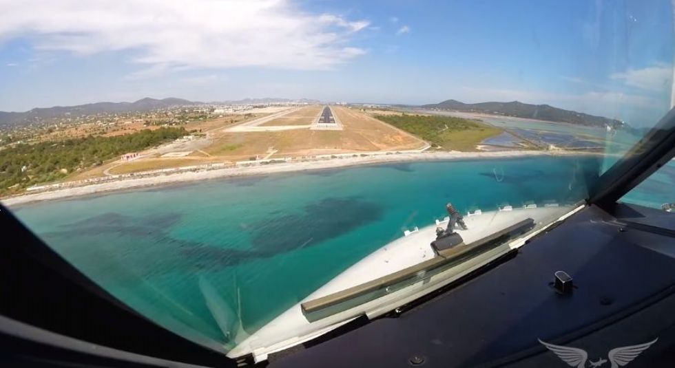 Pogled iz pilotske kabine