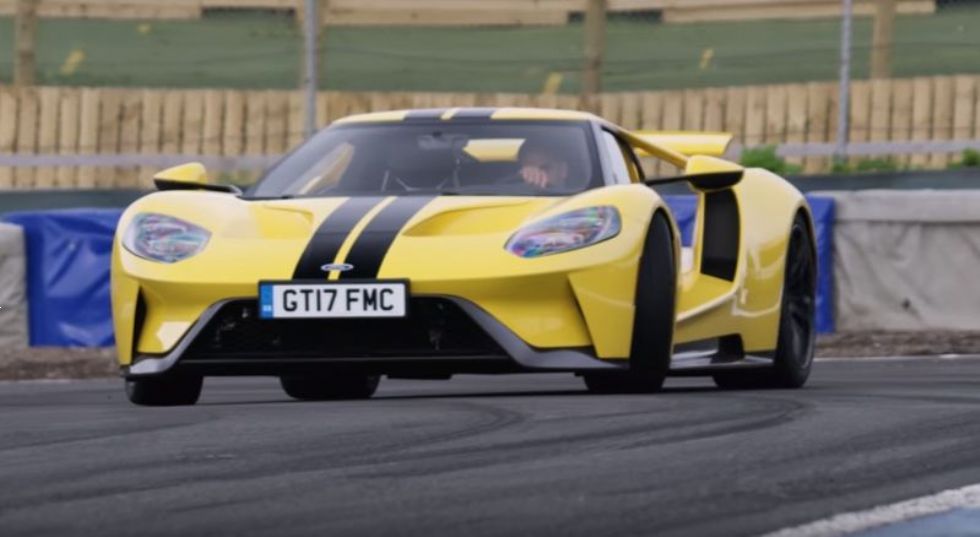 Chris Harris za volanom Forda GT