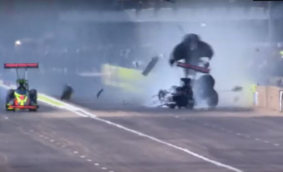 Trčenje pri skoraj 500 km/h