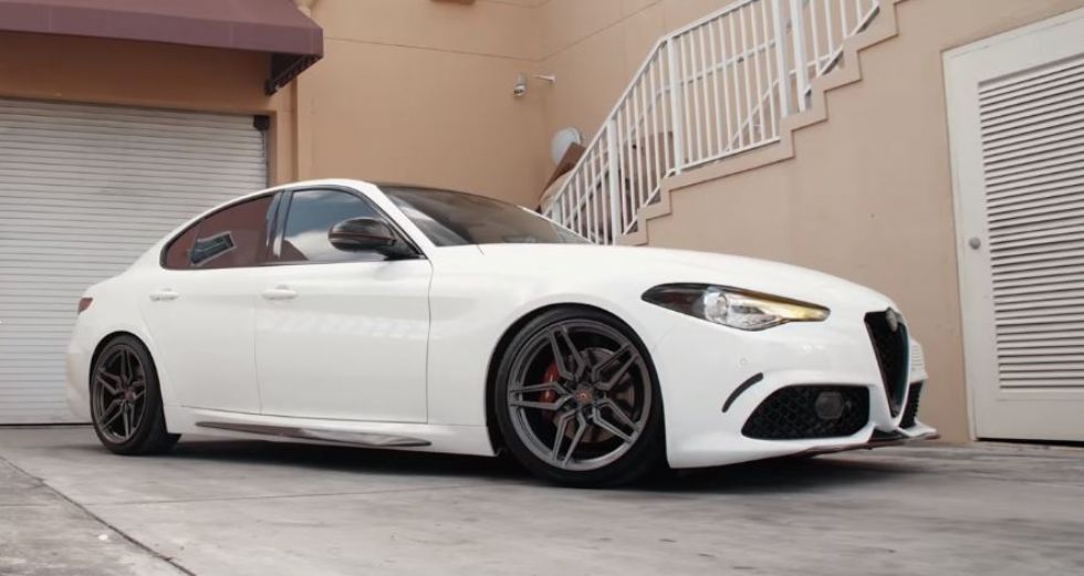Giulia z novimi kolesi