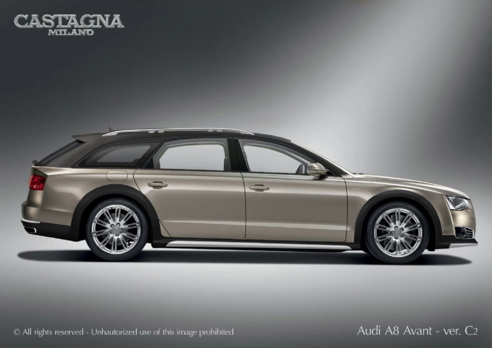 Audi A8 v karavanski podobi