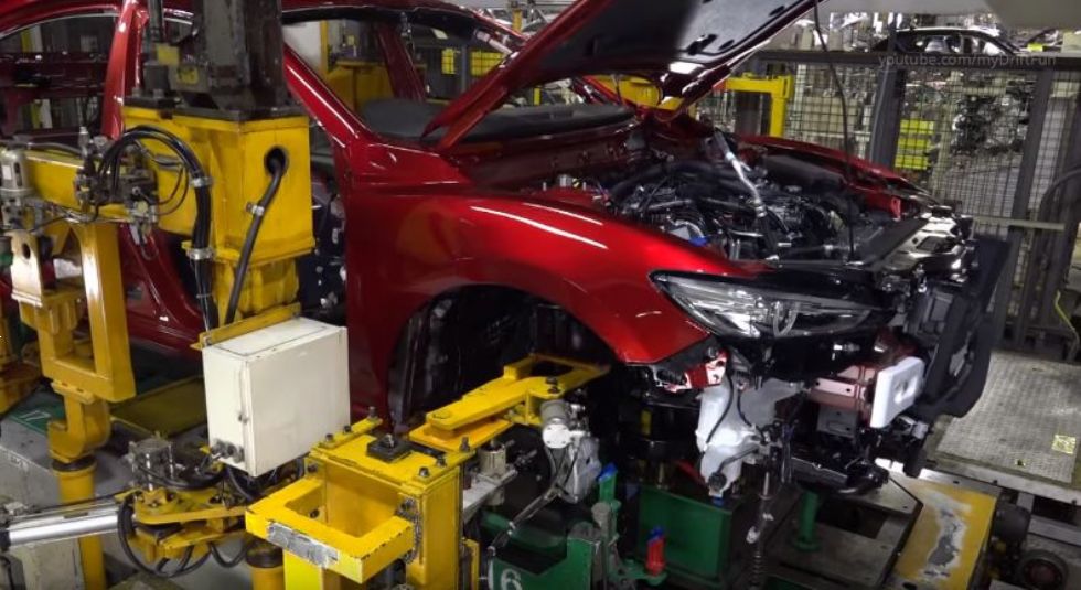 Tako na Japonskem nastaja prenovljena Mazda6