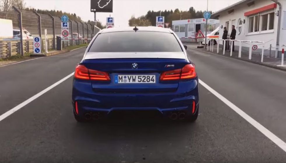 Z BMW M5 na stezo Zelenega pekla