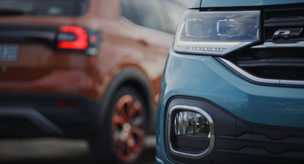VW T-Cross za vogalom