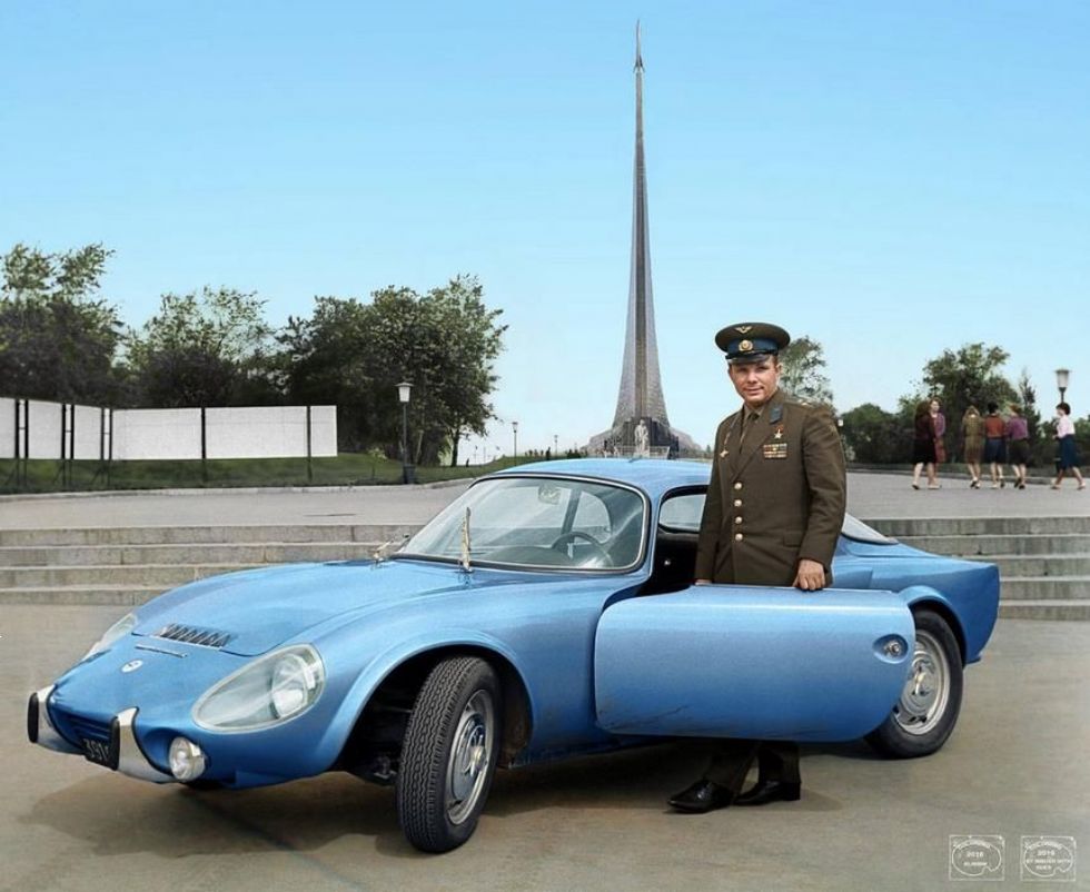 Gagarin in Matra Gagarin in Matra