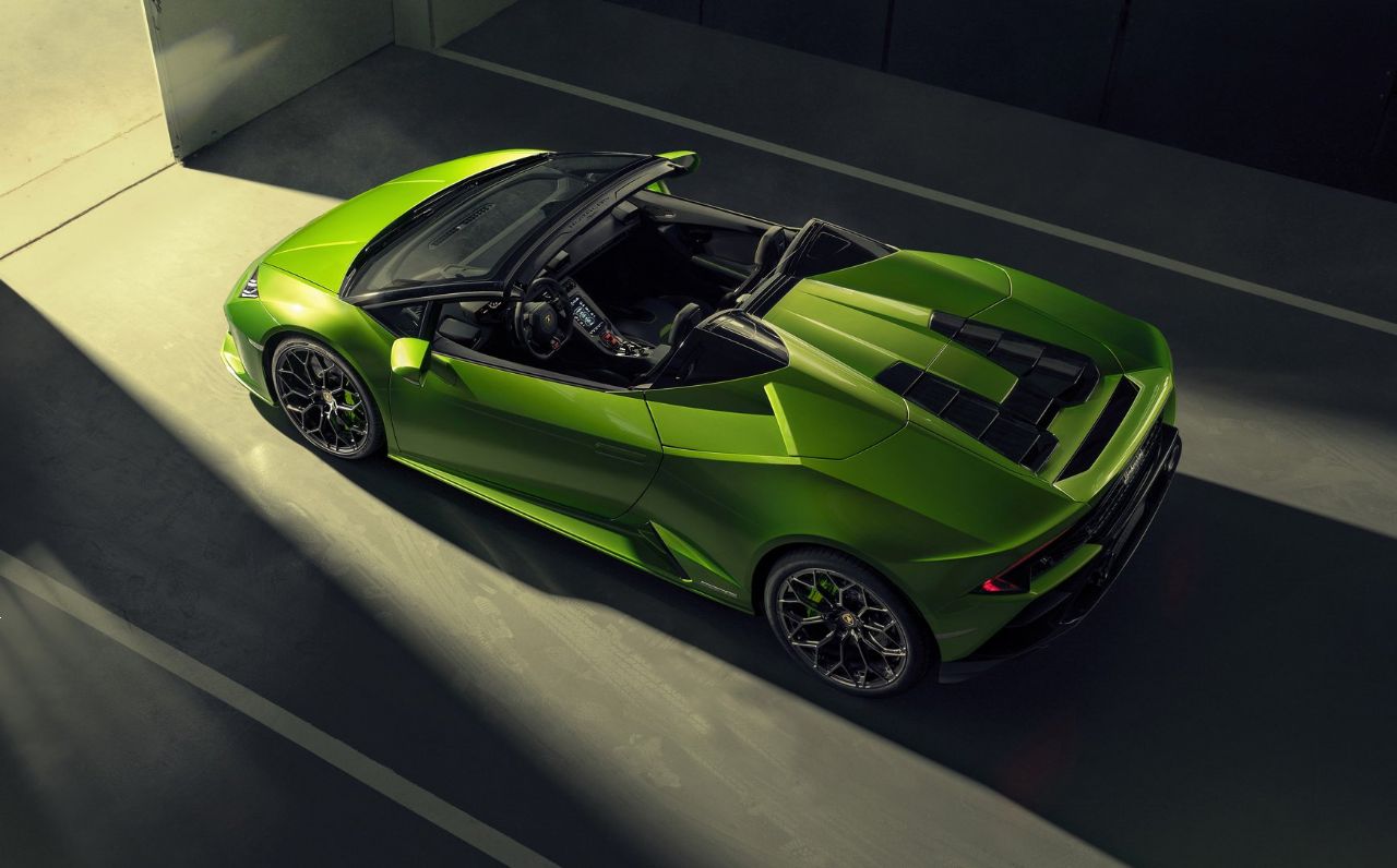 Huracan Evo tudi kot Spyder