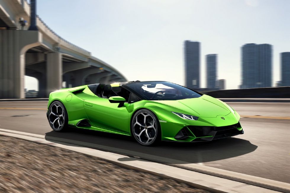 Huracan Evo tudi kot Spyder