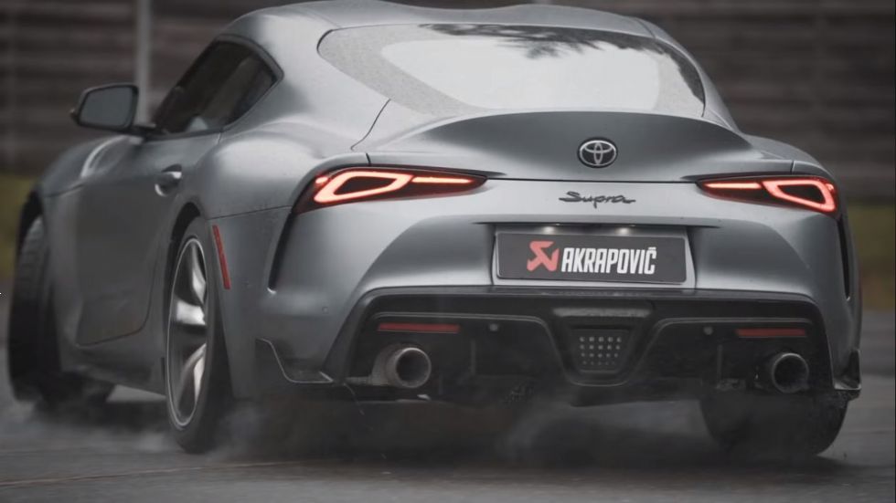 Akrapovič pripravljen tudi na Toyoto Supro