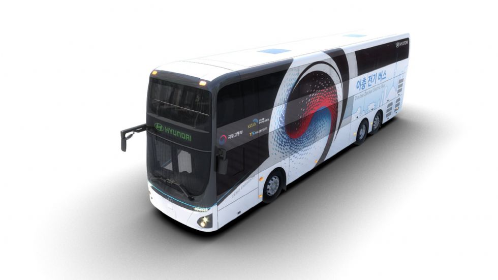 Hyundaijev doubledecker na elektriko