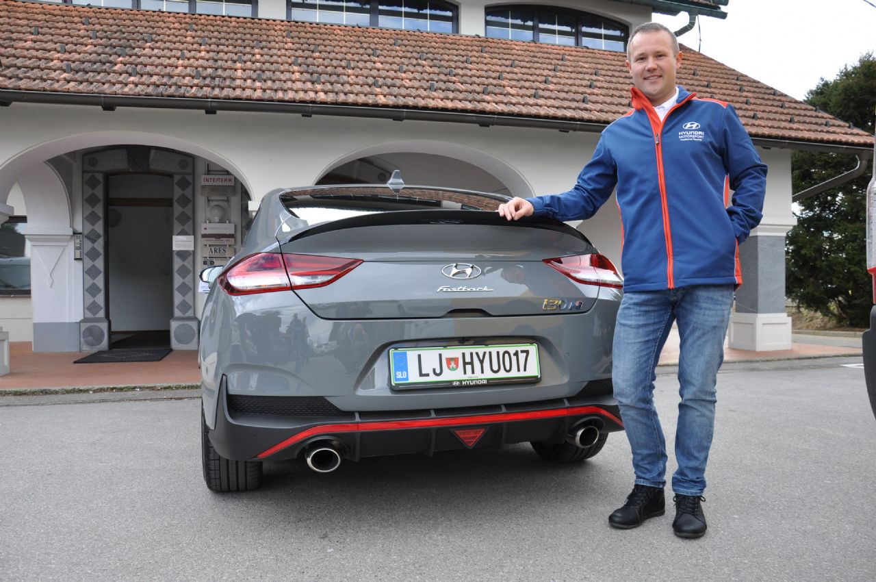 Oznaka N se razvija, ambasador aktualni državni prvak v rallyju