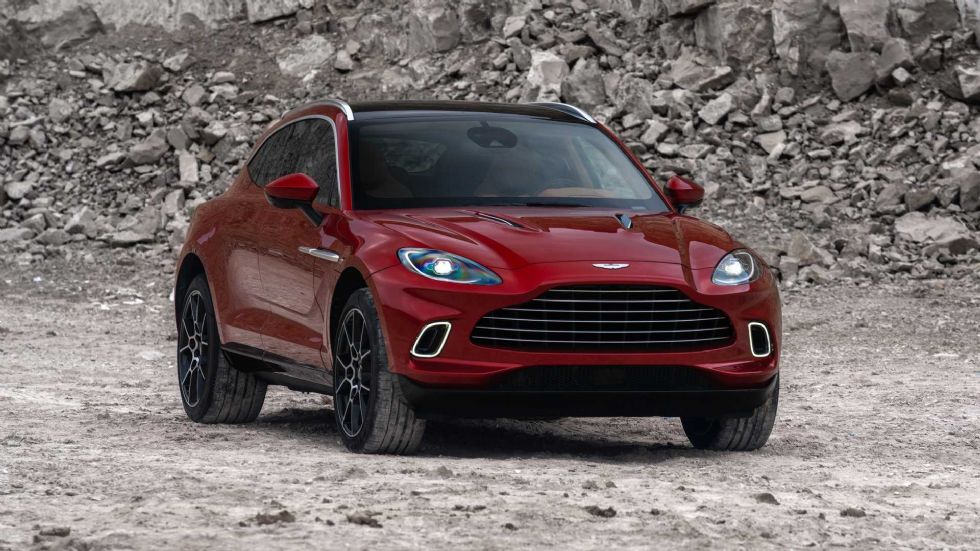 Aston Martinov SUV premore več kot 500 konjev