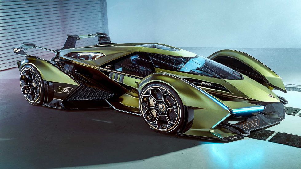 Futuristični virtualni Lambo za GT Sport Futuristični virtualni Lambo za GT Sport