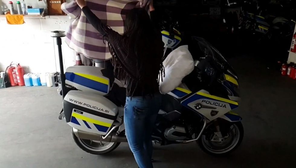 Konec policijske motoristične sezone