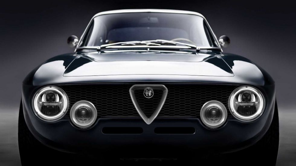 Rojeva se brutalna elektrognana Alfa Giulia GTe