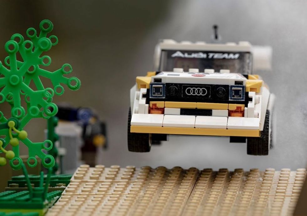 Audi skupine B kot Lego