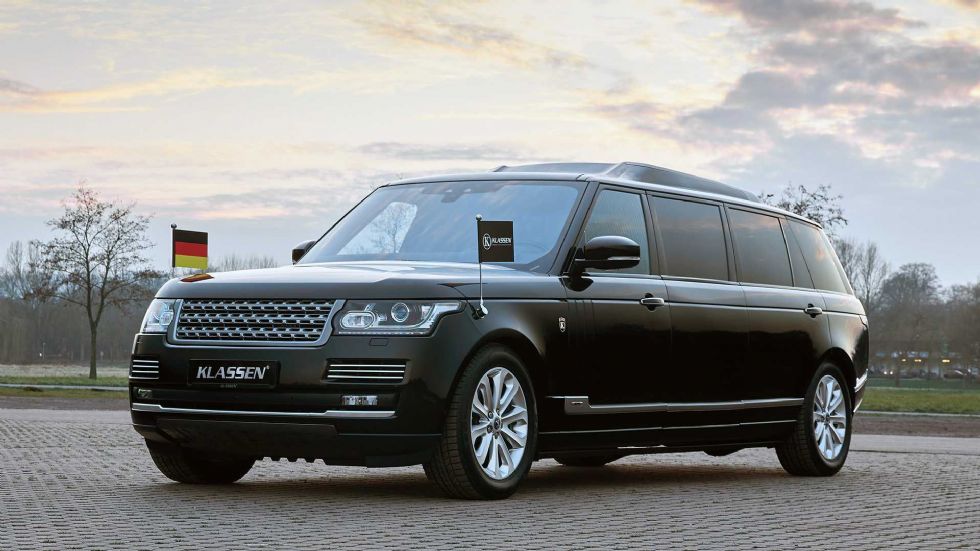 Neprebojni in podaljšani Range Rover za tiste najpomembnejše