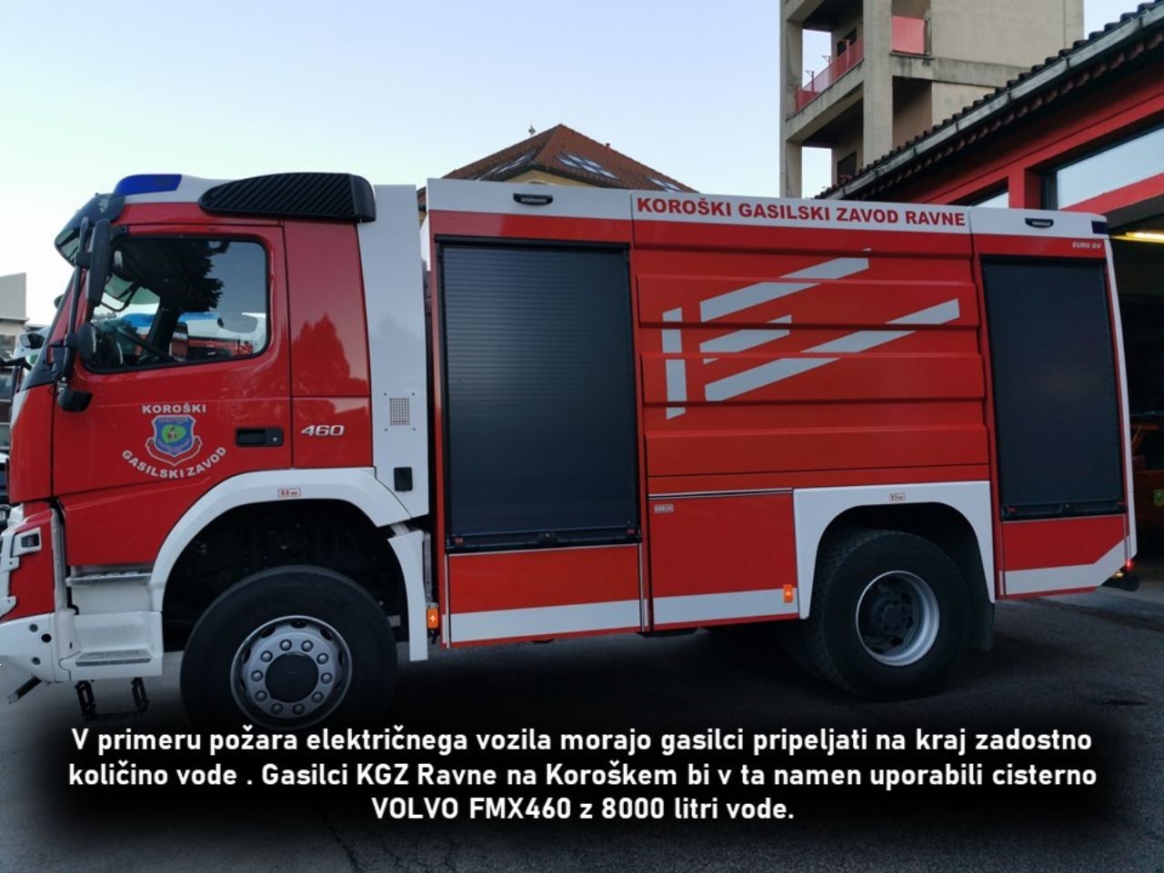 Posebnosti pri nesrečah in gašenju električnih vozil