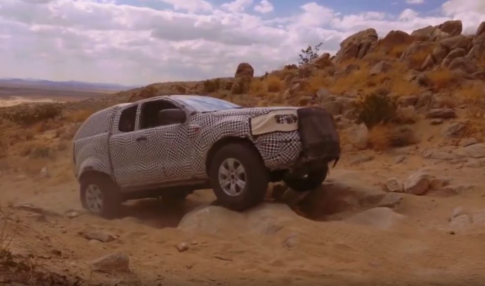Ford Bronco prvič v akciji 