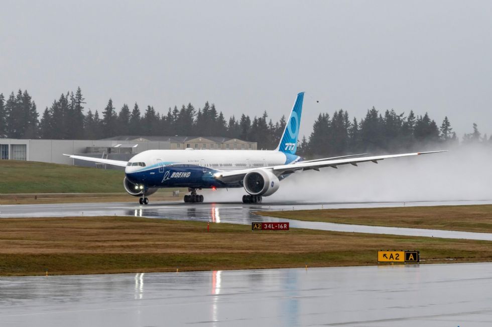 Boeing 777X prvič v zraku