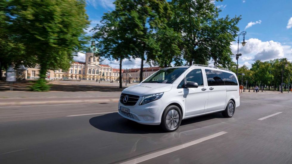 eVito Tourer s 100 kWh baterijo