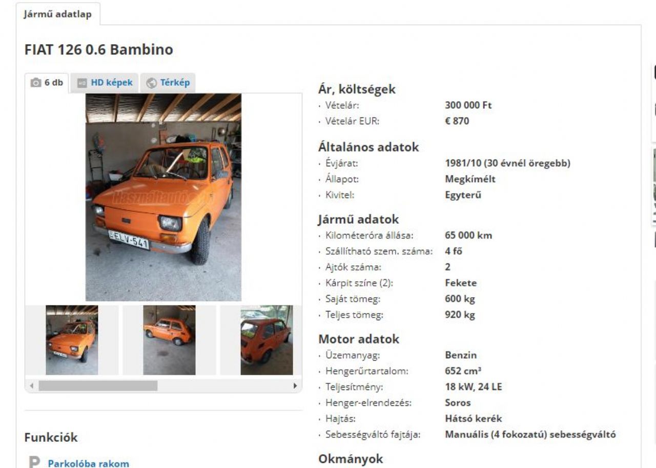 Nakup starodobnika v tujini