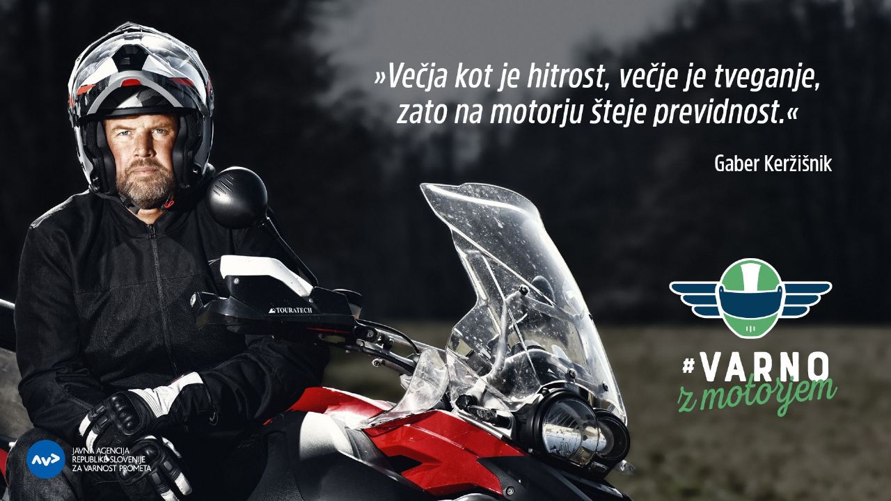 Motoristi, po pameti in previdno!