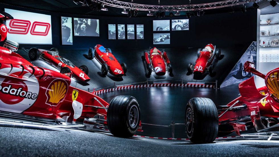 Virtualni ogled Ferrarijevega muzeja v Maranellu