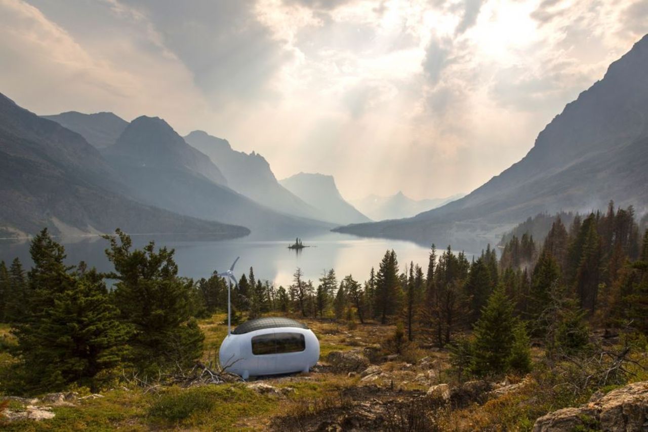 Samooskrbna  mikro hišica Ecocapsule