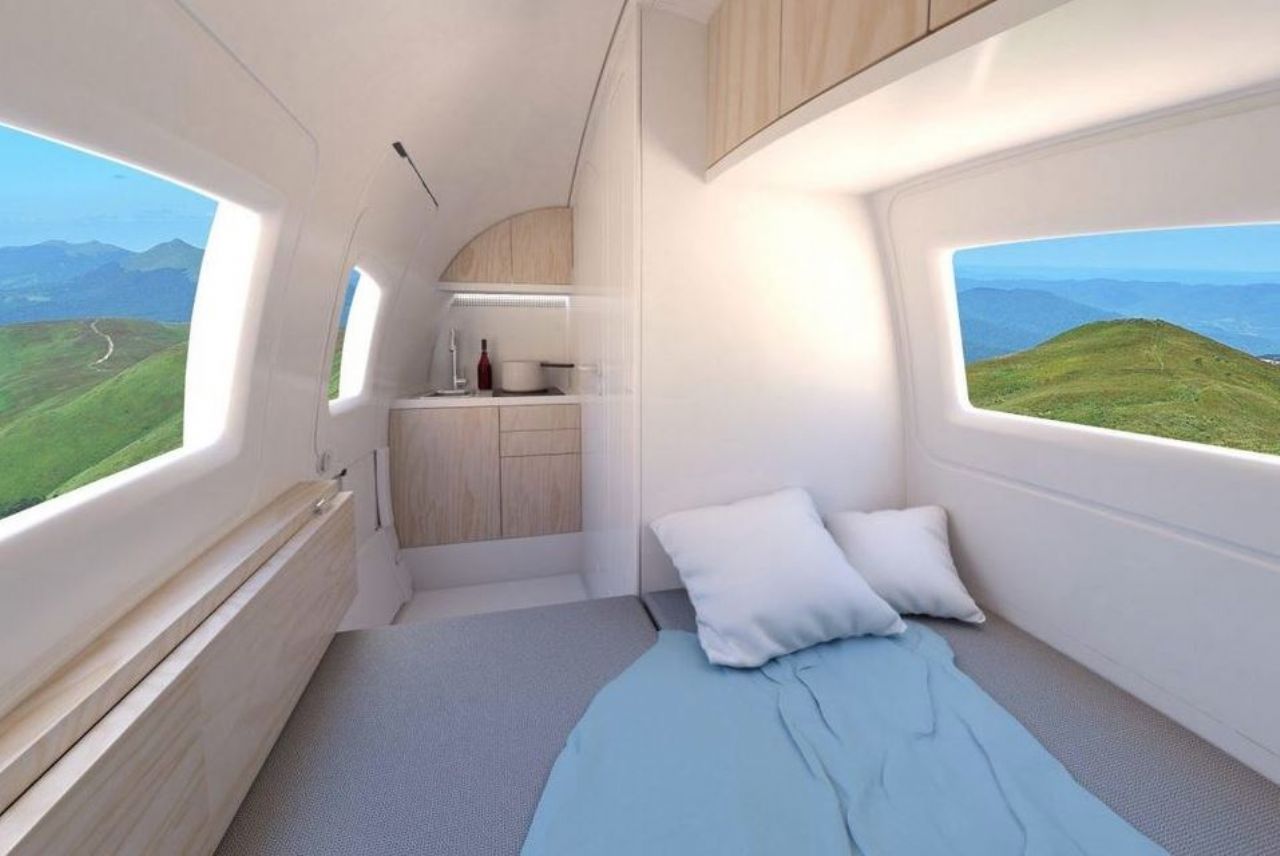 Samooskrbna  mikro hišica Ecocapsule