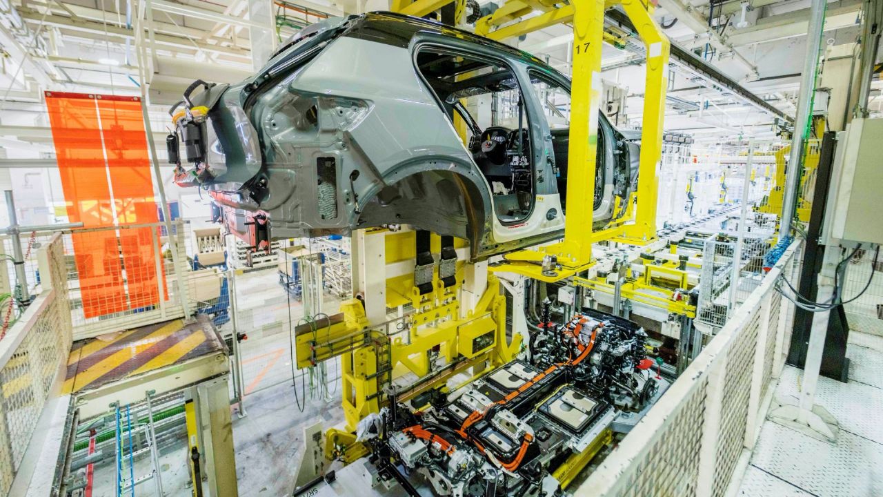 Začetek proizvodnje XC40 Recharge P8 AWD