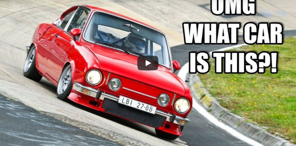 S predelano Škodo 110R na Nurburgring