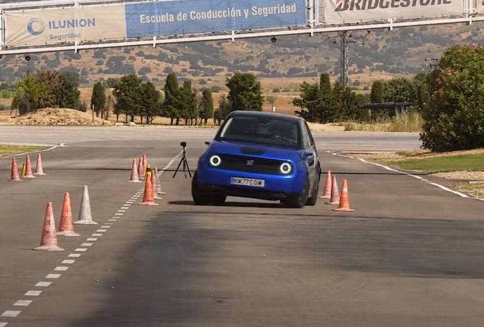 Losov test za električno Hondo