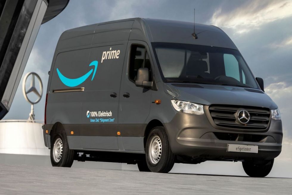 Amazon oddal naročilo za 1800 elektrognanih Mercedesovih dostavnikov