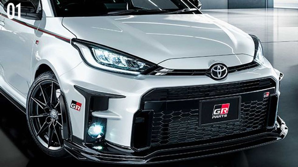 Peklenski videz šprinterske Toyote Yaris GR
