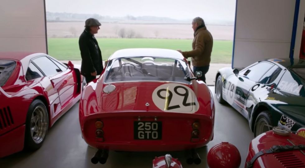 AC/DC, Pink Floyd in Ferrari 250 GTO