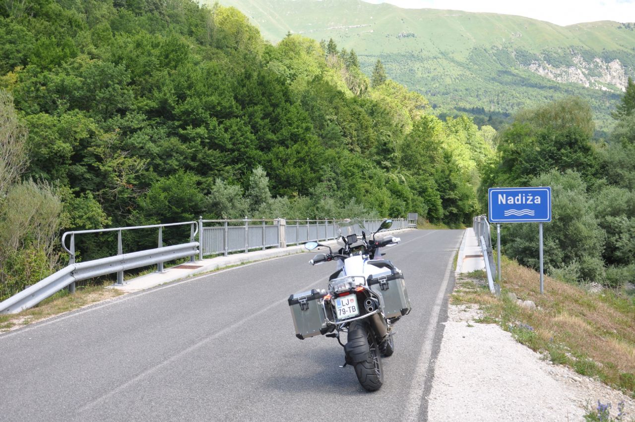 Do najbolj zahodne točke v Sloveniji