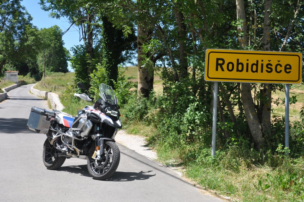 Do najbolj zahodne točke v Sloveniji