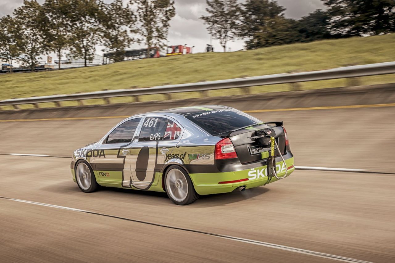 Dan, ko je Octavia RS dosegla hitrost 365 km/h