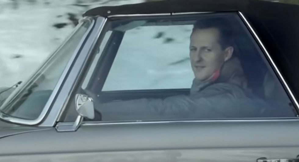 Schumacher in Häkkinen v Mercedesovem TV oglasu