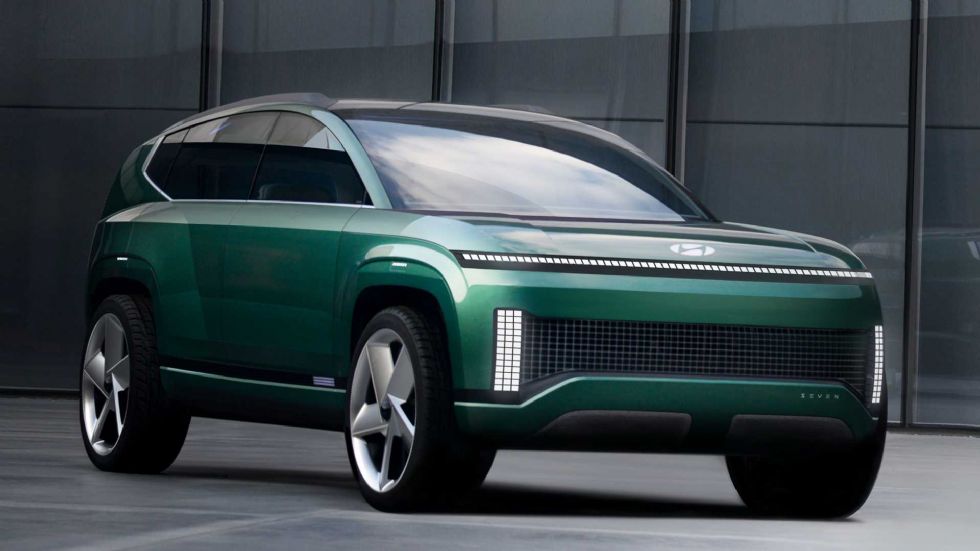 Futuristični korejski elektro SUV Futuristični korejski elektro SUV
