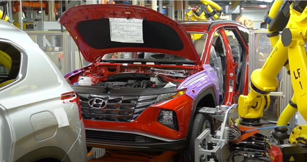 Tako v češki tovarni nastaja Hyundai Tucson