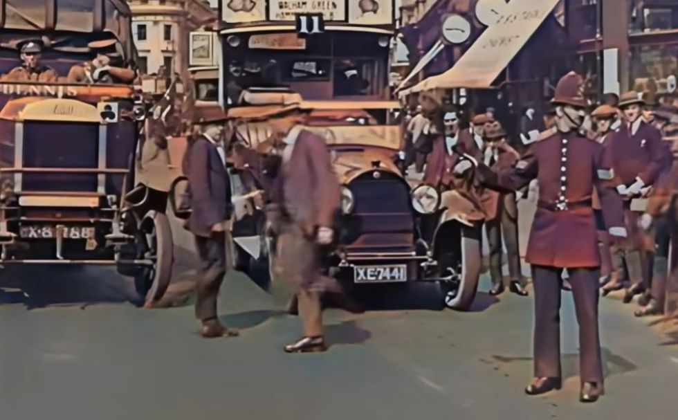Vožnja pred sto leti