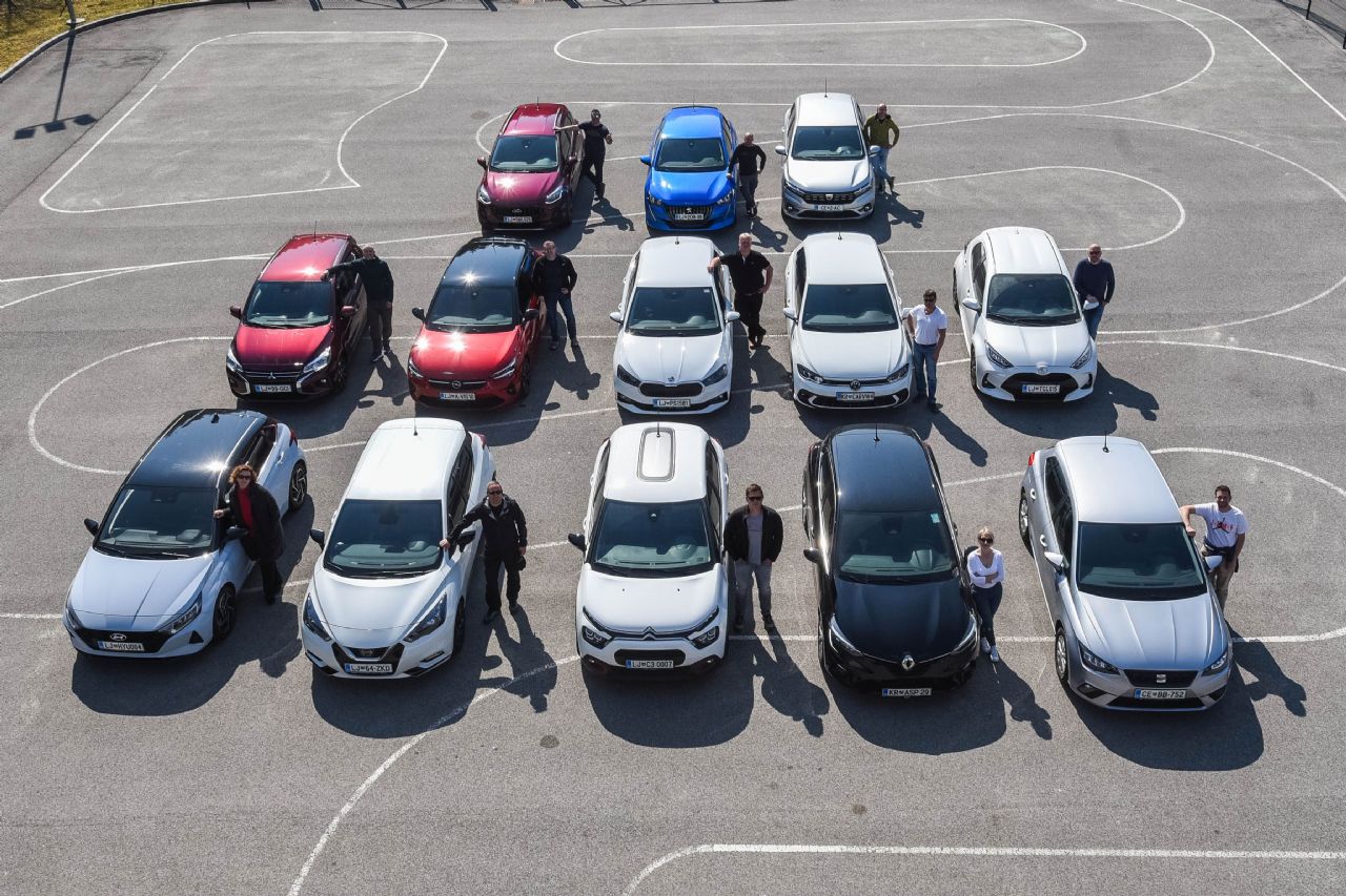 Pester nabor manjših avtomobilov med 15 in 20 tisočaki Pester nabor manjših avtomobilov med 15 in 20 tisočaki