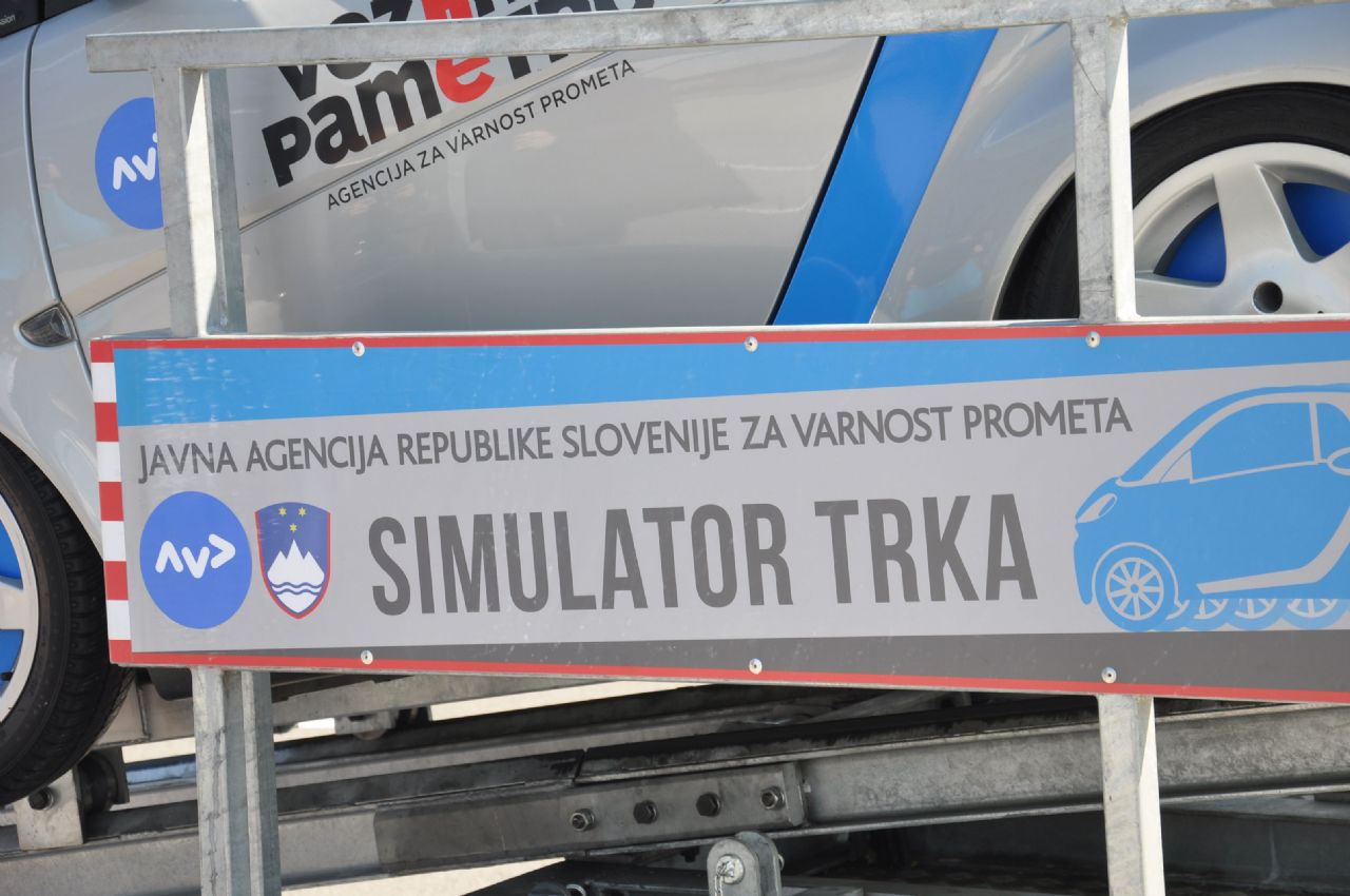 Tudi pri zgolj 11 km/h je trk neprijeten 