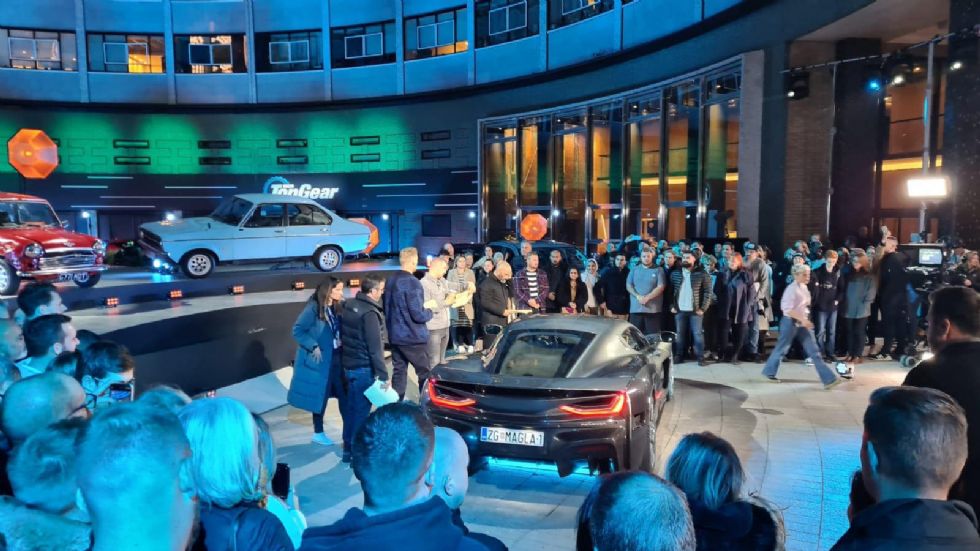 Rimac Nevera v prvi epizodi oddaje Top Gear